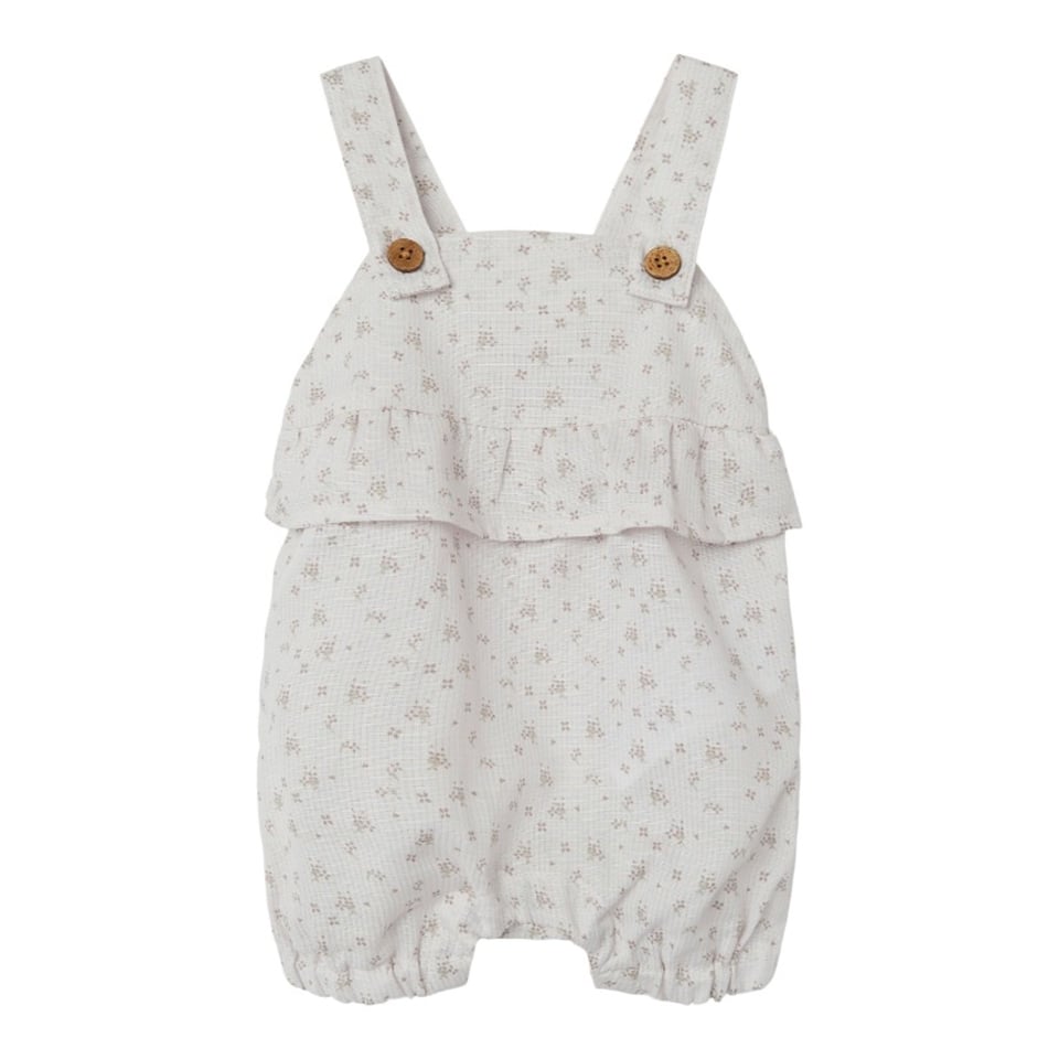 Lil Atelier Jonina Short Loose Overall Lilac Ash