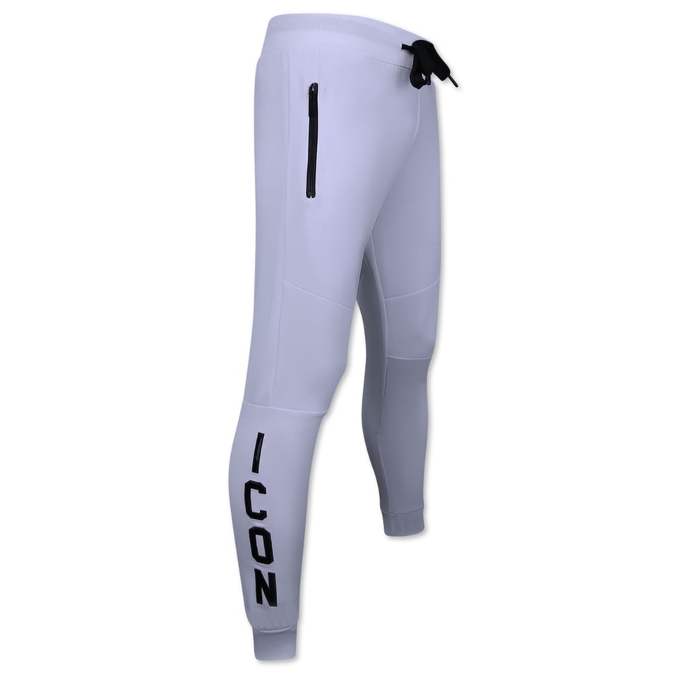 ICON Joggingpak - Trainingspakken Heren - ICON Huispak Heren - 11575 - Wit