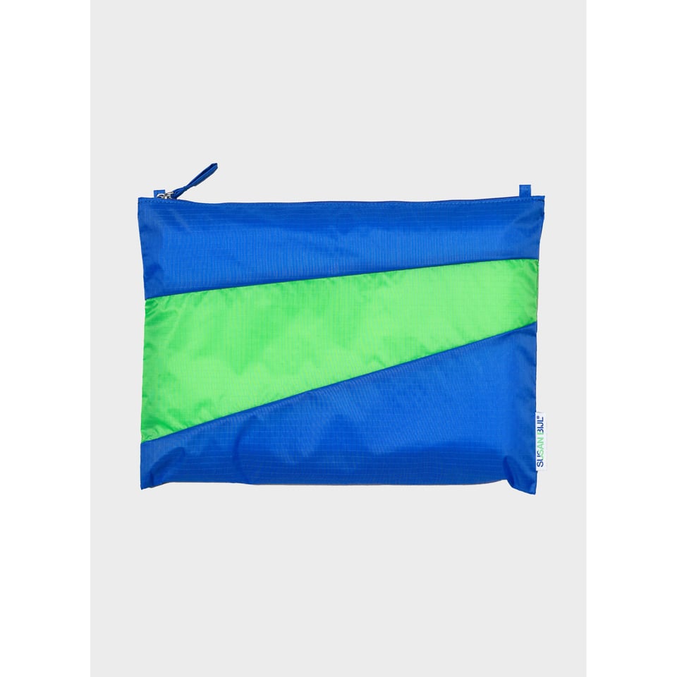 SUSAN BIJL Pouch Yves & Greenscreen L + Strap