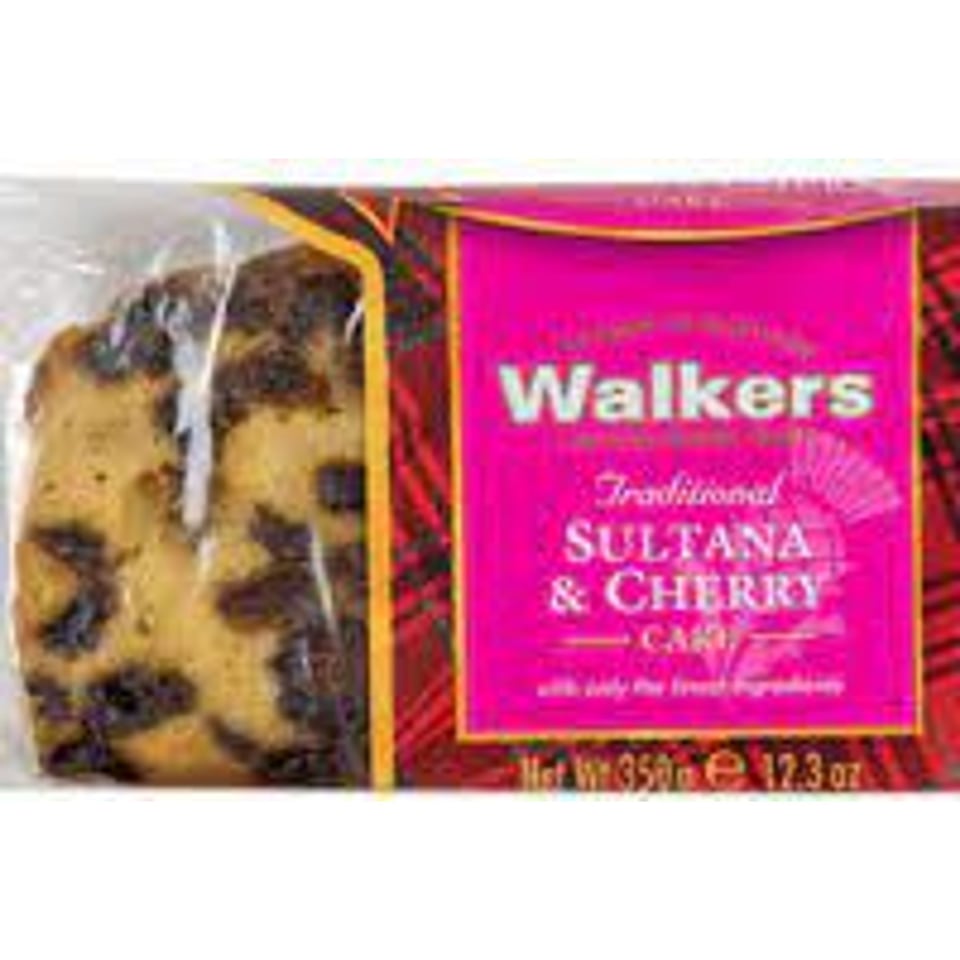 Walkers Traditional Sultana & Cherry Cake 350g