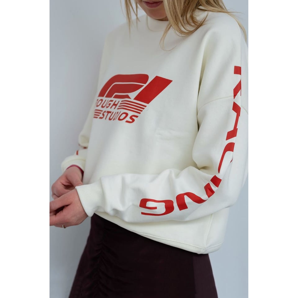 Rough Studios Racing Sweatshirt - Cream
