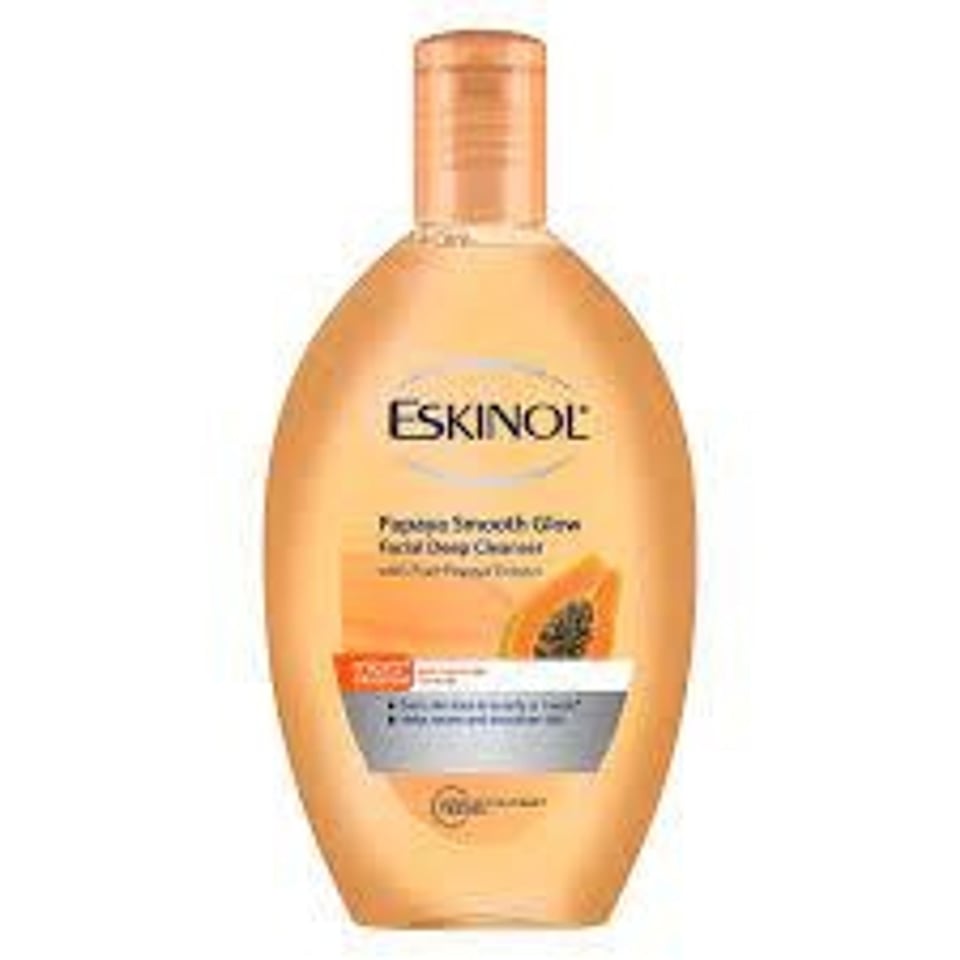 Eskinol Papaya Smooth Glow Facial Deep Cleanser 225ml