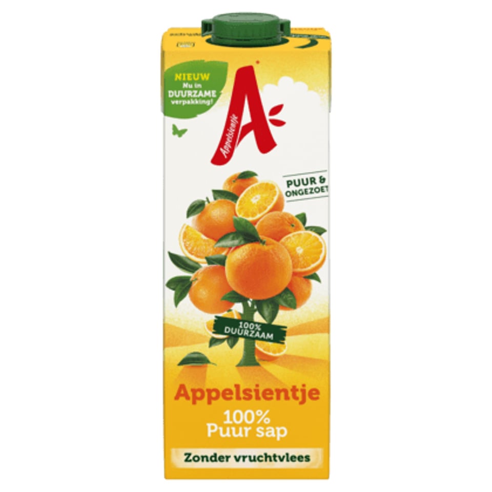 Appelsientje Sinaasappelsap Zonder Vruchtvlees