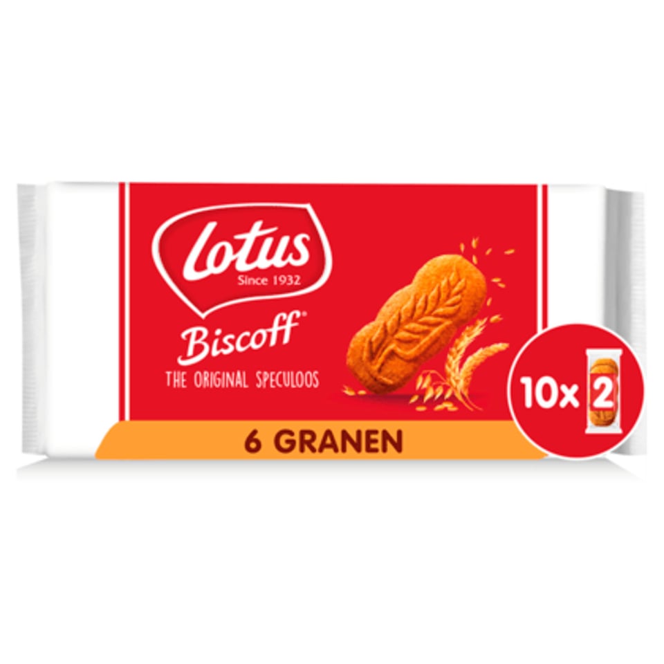 Lotus Biscoff Speculoos Koek 6 Granen