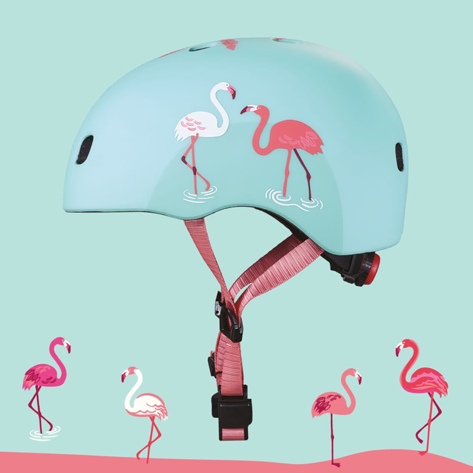 Micro Helm Deluxe Flamingo