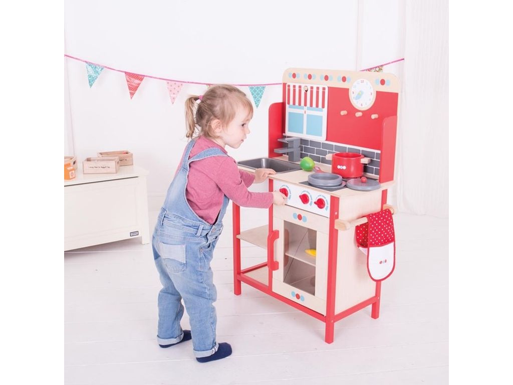 BigJigs Wooden Play Kitchen Bigjigs Toys Peddler   RJQlATRkbG.lrg 